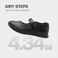 thumbnail image 2 of Zapatos Escolares para Niñas DREAM PAIRS Mary Jane Livianos Negros, 2 of 6
