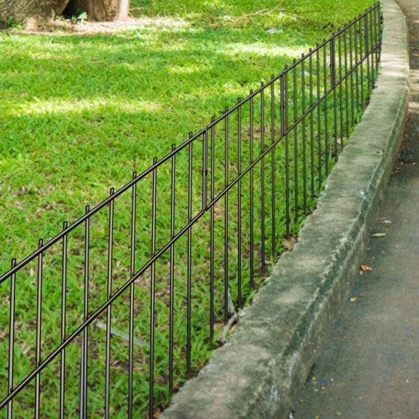 10 Pack Animal Barriers Fence Rustproof Garden Fence Border Panel