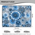 thumbnail image 7 of XYZCANDO Boho Floral Washable Cargo Mat 29" x 39", Waterproof All-Weather Trunk Protection with Non-Slip Backing, Easy-Clean Stitched Edge Mat for SUVs, Sedans and Trucks, 7 of 7