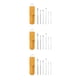 thumbnail image 4 of Jumpingount 6 piezas de selección de orejas herramienta de eliminación de eliminación de cera para interior de oficina dormitorio accesorios de Amarillo 3Conjunto, 4 of 6