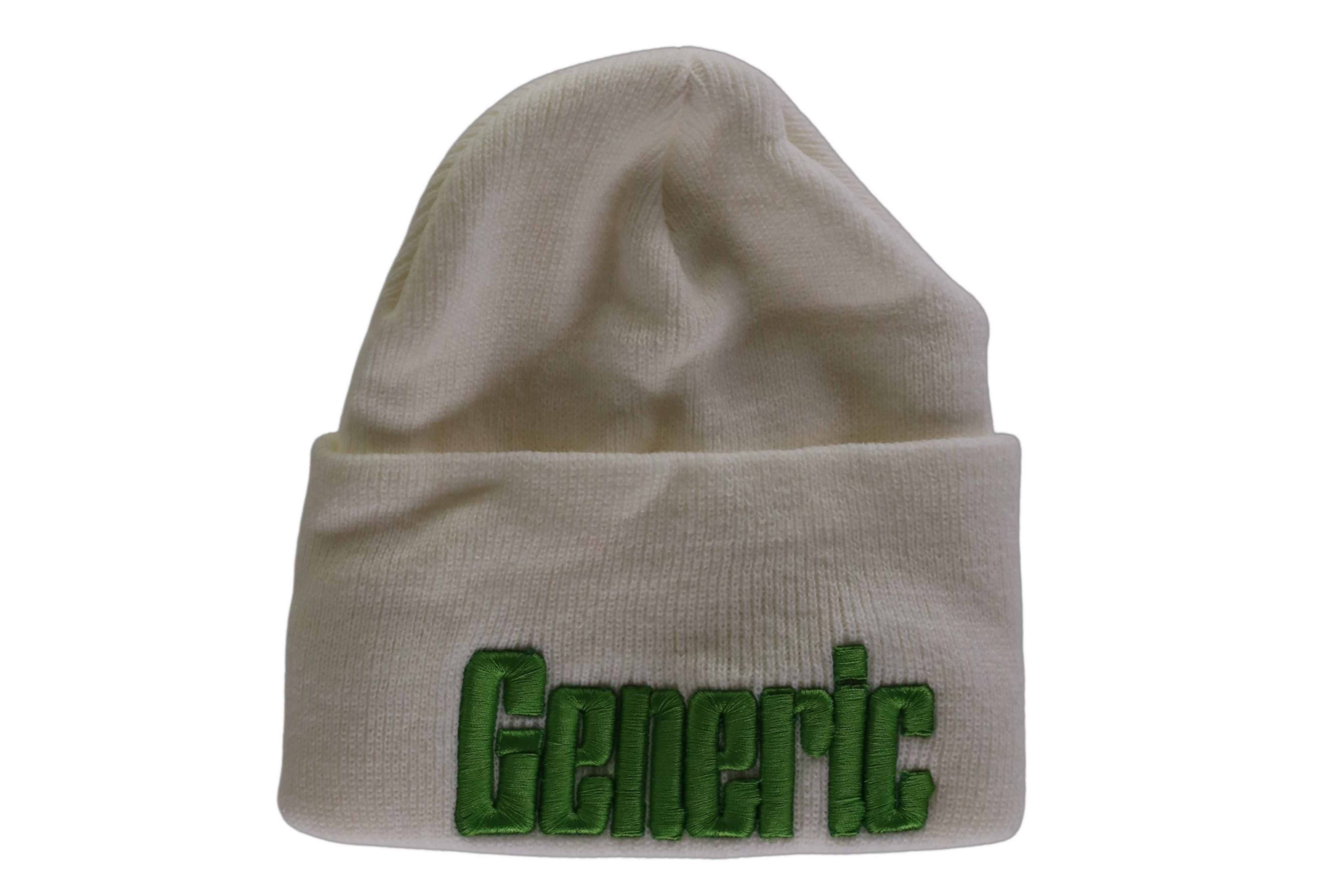 Green Generic Beanie Hat