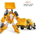 thumbnail image 1 of Figuras de acción clásicas para niños, juguetes de transFormación Devastator, Robot excavadora, excavadora, modelo de vehículo de grúa, 6 en 1, nuevo, 1 of 4