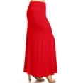thumbnail image 2 of MOA COLLECTION Plus Size Pencil Skirt - Sexy High Waist, Solid Color, Knee Length, 2 of 4