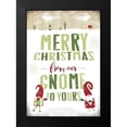 thumbnail image 2 of JMB Designs 14x18 Black Modern Framed Museum Art Print Titled - Gnome Christmas, 2 of 5
