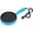 Blue, variant on 450W Small Electric Skillet Stainless Steel Electric Skillet with Handle, 6-Inch Nonstick Egg Pan 110V Round Mini Frying Pan for Frying Egg Dumpling Bacon Sausage (Blue)