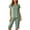 Army Green, variant on Gunia Capri Pajamas For Women Set Floral Print Pajama Short Sleeve Top And Cropped Pants Summer Soft Comfy Nightwear Outfit Women Pajamas Loungewear Pjs L-2Xl