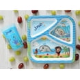 thumbnail image 4 of He Loves Me Jonah 4 Piece Mealtime & Dinnerware Kids Set BPA Free, 4 of 9