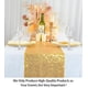 thumbnail image 2 of Caminos de mesa con lentejuelas doradas, 10 piezas, 12x108, fiesta de boda, Catering, evento, camino de mesa dorado, decoración navideña con purpurina, 2 of 5