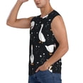 thumbnail image 3 of Bixox Men's Fashionable Goose Printed Shirt Sleeveless Fitness Tank Top-XX-Large, 3 of 7