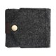 thumbnail image 5 of Mini bolsa portátil para lápiz labial con espejo, bolsa cuadrada con cierre a presión, bolsa de fieltro para maquillaje (gris oscuro), 5 of 5