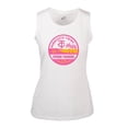 thumbnail image 2 of Women's Levelwear White Minnesota Twins Macy Spring Training Badge Bold Tank Top, 2 of 3