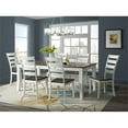 thumbnail image 3 of Intercon Furniture Kona Transitional Wood Dining Table in Gray & White, 3 of 4