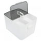 thumbnail image 5 of Caja de almacenamiento grande de doble capa para oficina, compartimento de plástico blanco, botiquín a prueba de polvo, 5 of 12