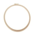 thumbnail image 3 of Rongfmy Embroidery Hoop Wood Oval Cross Stitch Hoop Handmade Tool 29.5cm 27.5cm, 3 of 9