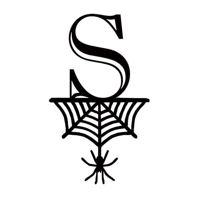 Xihbxyly Colgante de Letras de Halloween, 26 Opciones de Alfabeto, Diseño de Telaraña, Decoración Festiva para Paredes, Puertas y Árboles, para Múltiples Ocasiones, Regalos Familiares, Tamaño 5,3 X 9