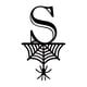 thumbnail image 1 of Decoraciones de Halloween, Adornos de Halloween, Regalos de Halloween, Etiqueta colgante decorativa de 26 letras de Halloween, Etiqueta colgante de araña con colgante, 1 of 4