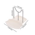 thumbnail image 2 of Spoon Rest and Pot Lid Holder Removable Pan Pot Cover Lid Rack Shelf Stand Holder Utensil Rest Organizer Storage Kitchen Tool, 2 of 3
