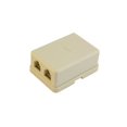 thumbnail image 1 of Digiwave Prise Double pour Plinthe (6P4C)(2 Pack/commande), 1 of 1