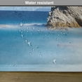 thumbnail image 6 of Ambesonne Blue Place Mats Set of 4, Rock in Ocean Serenity, Standard Size, Turquoise Grey, 6 of 6