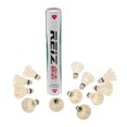 thumbnail image 2 of 12pcs Badmintons Duck/Goose Feather Cock/Foam Head Shuttle Cocks Shuttlecocks Set Badminton Ball Game with Storage, 2 of 8