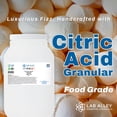 thumbnail image 2 of Lab Alley Citric Acid, Anhydrous, Granular, USP/FCC/Food Grade, Kosher, Halal, Ideal for Candy Making, Bath Bombs, Cleaning, and Crafts (10 Pounds), 2 of 5