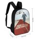 thumbnail image 2 of Con la Muerte en los Talones-theme Backpack, Campus style schoolbag Bookbag with Adjustable Shoulder Straps And Large Zip Compartment, Unisex Travel Bags., 2 of 6