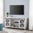 thumbnail image 4 of Henn&Hart 68" White/Metal TV Stand, 4 of 8