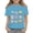 Light Blue, variant on UACY Girls Cute School Graphic T Shirt Short Sleeve Crew Neck Cotton Casual Summer Tee for Back to School (White, 8-9 Years)