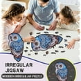thumbnail image 1 of Adult And Children Educational Holiday Gift Irregular Puzzle Wooden Taste, 1 of 6