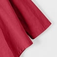 thumbnail image 5 of Womens Spring and Summer Round Neck Long Sleeve Solid Loose Casual Cotton, 5 of 9