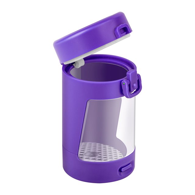 Estuche de Hierbas LED Recargable WDOplteas 50 Ml con Tapa aumento púrpura