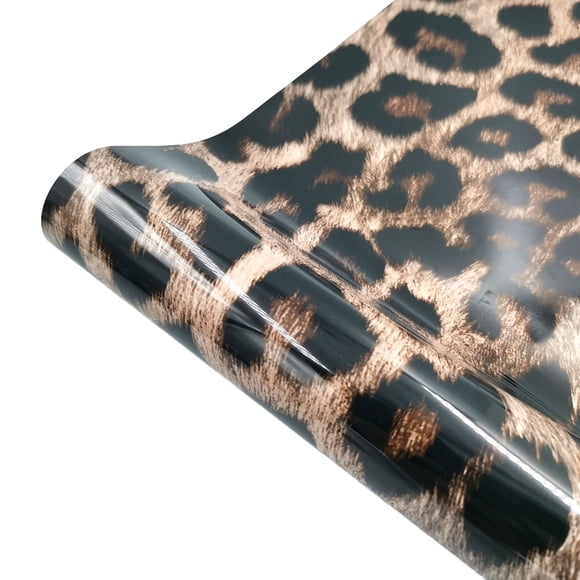 BKER Heat Transfer Vinyl HTV Camo Leopard Print For Clothing DIY Craft T Shirt Design TPU Material Cuttable Weeding Vinyl For Fabric Decoration