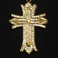 thumbnail image 5 of UNDERWRAPS Gold Rhinestone Studded Cross - Fathers Day Gift, Religious Gifts for Men & Women, Halloween Jewelry, Gothic Cross Necklace, 5 of 7