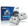 thumbnail image 4 of Detroit Axle - Front Brake Kit for Ford F-150 Expedition Lincoln Navigator Drilled Brakes Rotors Brake Calipers Replacement Ceramic Brake Pads, 4 of 7