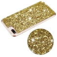 thumbnail image 4 of Allytechgroup Glitter Bling Case Compatible with Apple iPhone 8 Plus/ 7 Plus for Girls Women, Slim Fit Soft TPU Back Cover Anti-Scratch Bumper Shockproof Phone Case for iPhone 8 Plus/ 7 Plus, Gold, 4 of 5