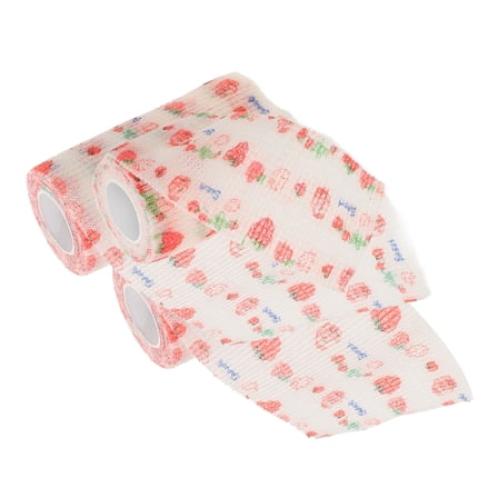 Baluue Dog Bandages for Paws Breathable Multi Colored 3 Rolls