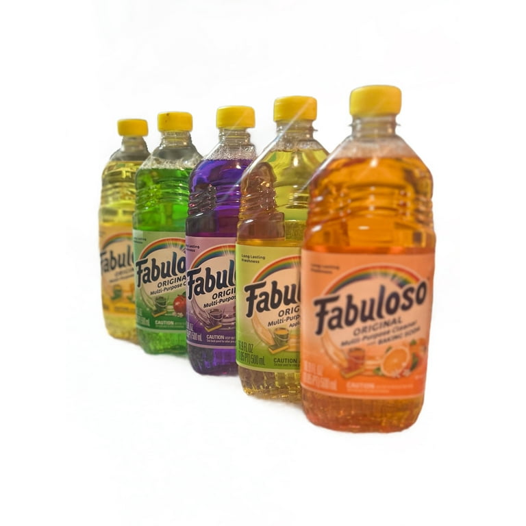 Fabuloso Multi-Purpose Cleaner Variety Pack, 5 Bottles of 16.9 Fl