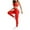 Red, variant on Uaswgudfs Women's Seamless Yoga Leggings – High-Waisted Breathable Activewear for Gym & Daily Workouts Black S