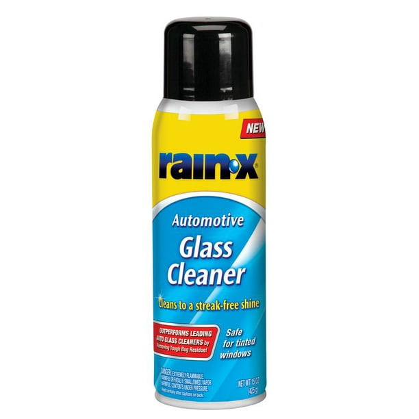 Rainx Automotive Glass Cleaner Aerosol 19oz 630175W