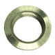 thumbnail image 1 of 2 Tuercas Hexagonales Y Redondas De Latón Para Grifo, Tornillo De Fijación, Tuerca Anular De 20mm 2 piezas, 1 of 8