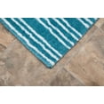 thumbnail image 3 of Garland Rug Baha Mar Washable Bath Rug Set, 2 Piece Set (17"x24" Bath Rug, & 21"x34" Bath Rug) Blue Bird, 3 of 4
