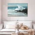 thumbnail image 2 of Elephant Stock Crashing Wave I Wall Art - Horizontal Canvas Wall Art - Living Room Wall Decor - Beach Canvas - Teal And Blue Decor By Tim O'toole - 45" x 30", 2 of 8