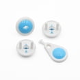 thumbnail image 2 of MesaSe 6pcs EU Socket Cover Security Child Electric Socket Outlet Plug Two Phase Safe Lock Anti Shock Plugs Protector Cover Baby Safety, 2 of 5