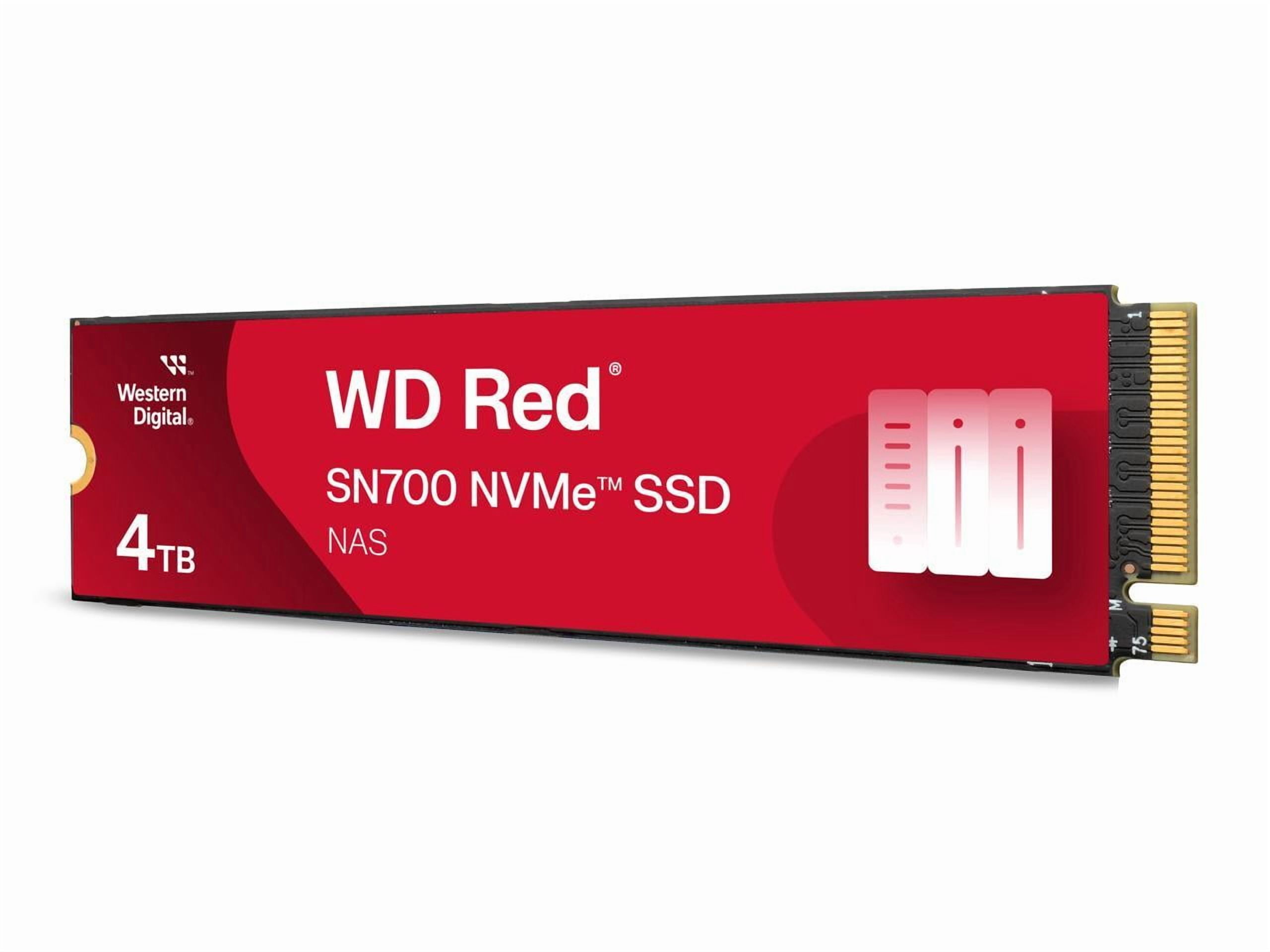 WD Red 4TB SN700 M.2 2280 NVMe SSD 保証残あり Western Digital 4TB WD Red SN700 NVMe SSD for NAS Devices