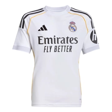 Adidas Real Madrid Home Youth Stadium Soccer Jersey White