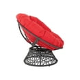 thumbnail image 4 of OSP Designs Papasan - Chair - swivel - polyester, metal frame - red, 4 of 6