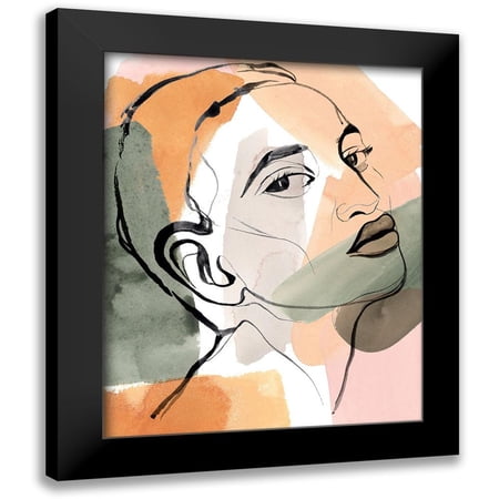 Warren, Annie 12x14 Black Modern Framed Museum Art Print Titled - Earthly Angels IV
