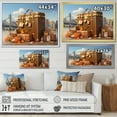 thumbnail image 4 of Designart "Emblematic Voyage by Louis I" Fashion Floater Framed Wall Decor, 4 of 7