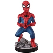 Exquisite Gaming: Marvel: The Amazing Spider-Man - Original Mobile Phone & Gaming Controller Holder, Device Stand, Cable Guys, Licensed Figure