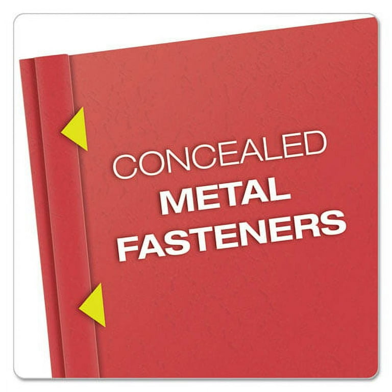 Report Cover, Three-Prong Fastener, 0.5